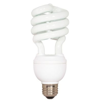 12/20/26W 120V T4 E26 3-Way Spiral CFL Bulb by SATCO Lighting - Starlight Lighting USA and Canada